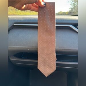 Christian Dior Brown and Blue Silk Tie